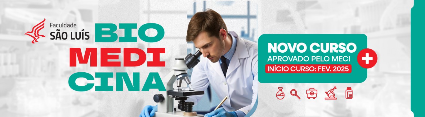 NOVO CURSO BIOMEDICINA