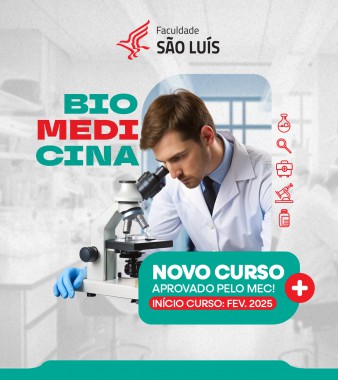 NOVO CURSO BIOMEDICINA