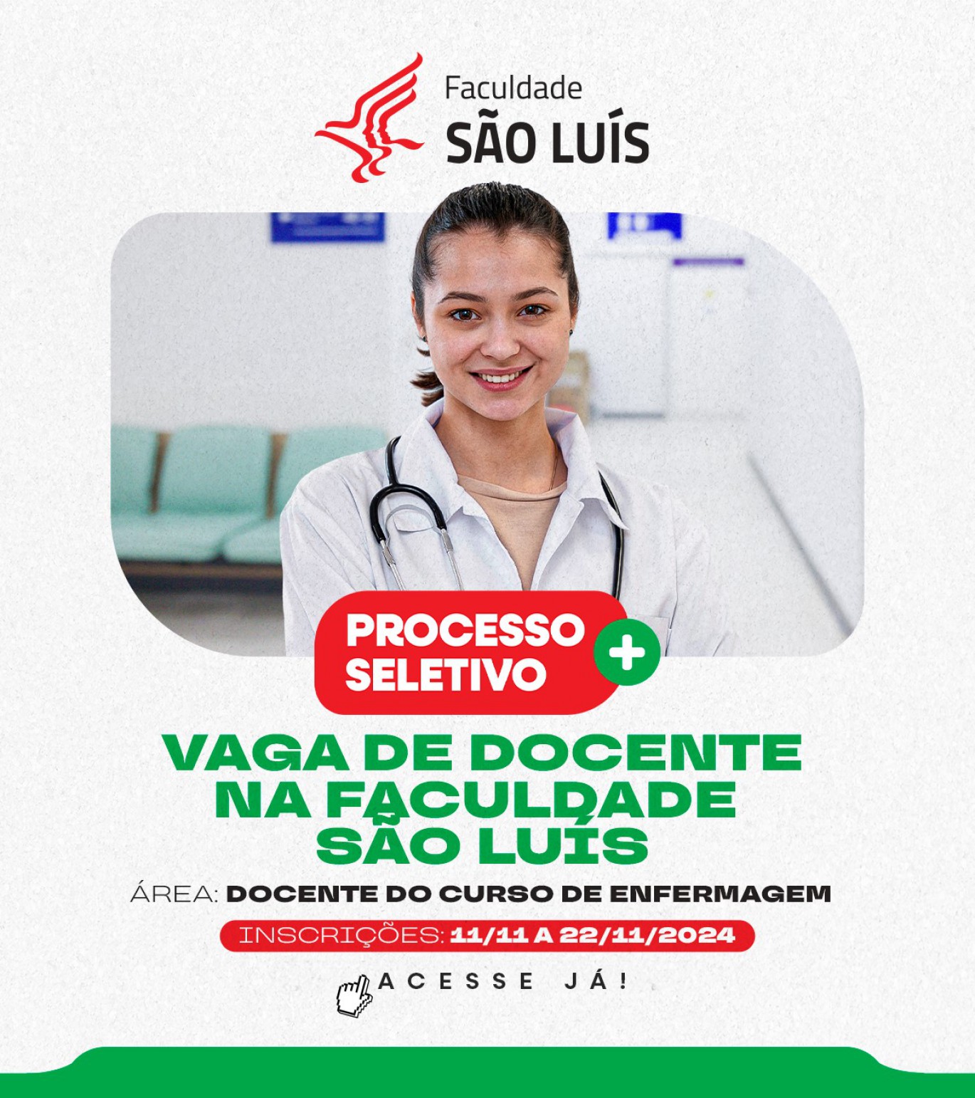 Processo seletivo Docente Curso de Enfermagem