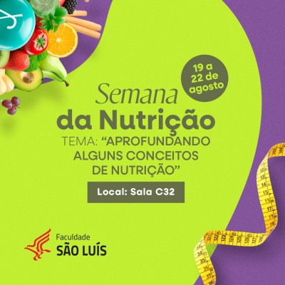 VII SEMANA DA NUTRIÇÃO